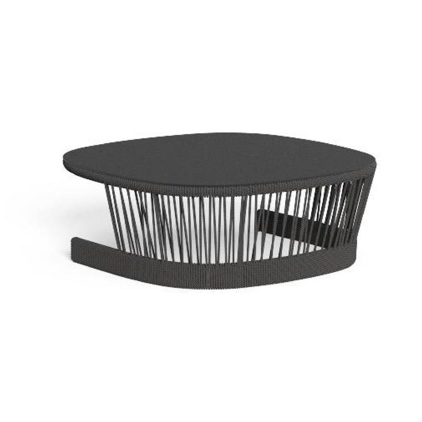 Braided Rope Outdoor Coffee Table | Talenti Cliff | Italianfurniture.com