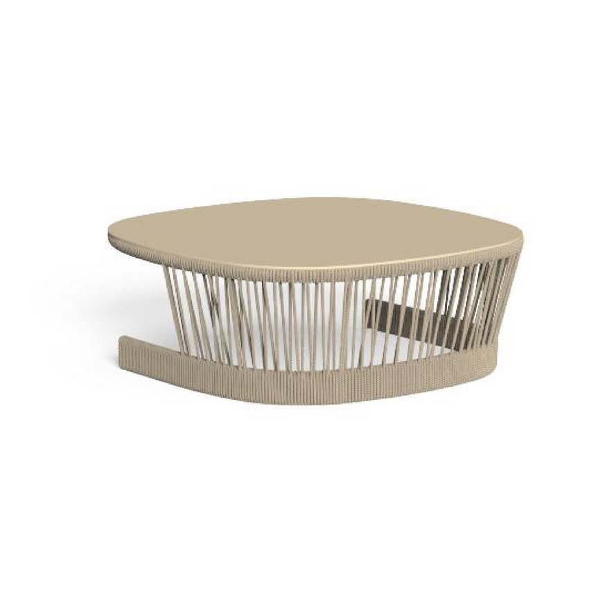 Braided Rope Outdoor Coffee Table | Talenti Cliff | Italianfurniture.com