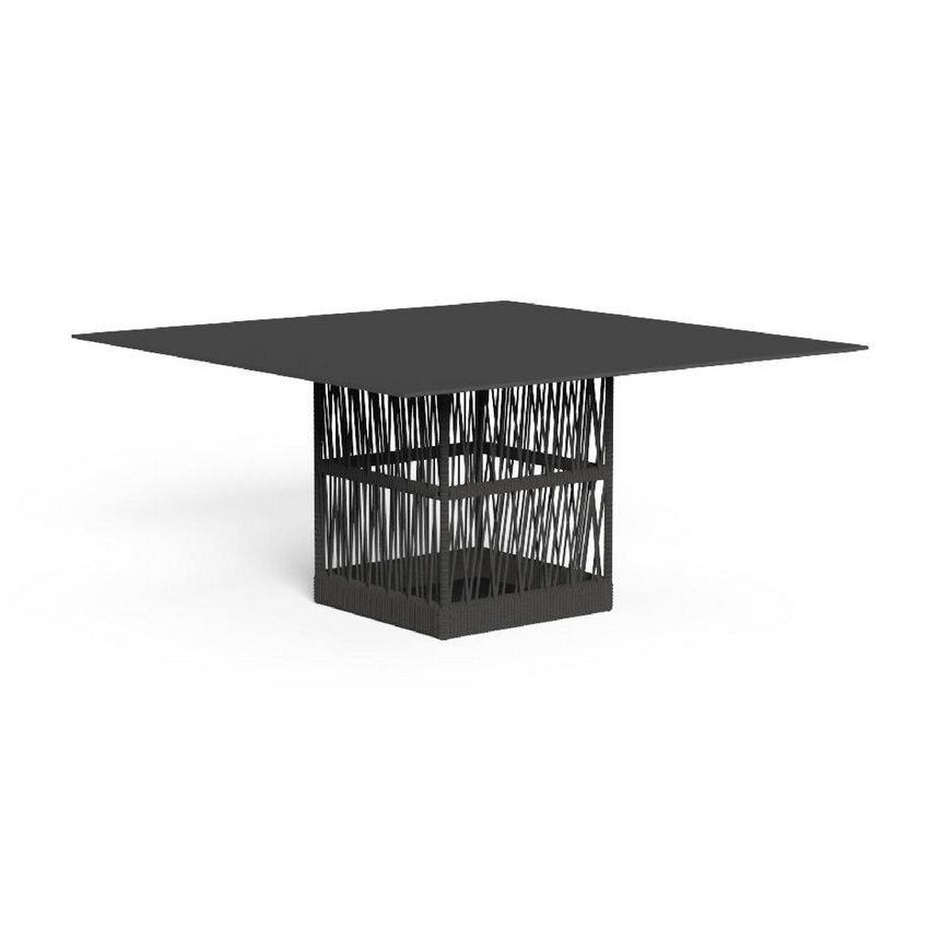 Rope Square Outdoor Dining Table | Talenti Cliff | Italianfurniture.com