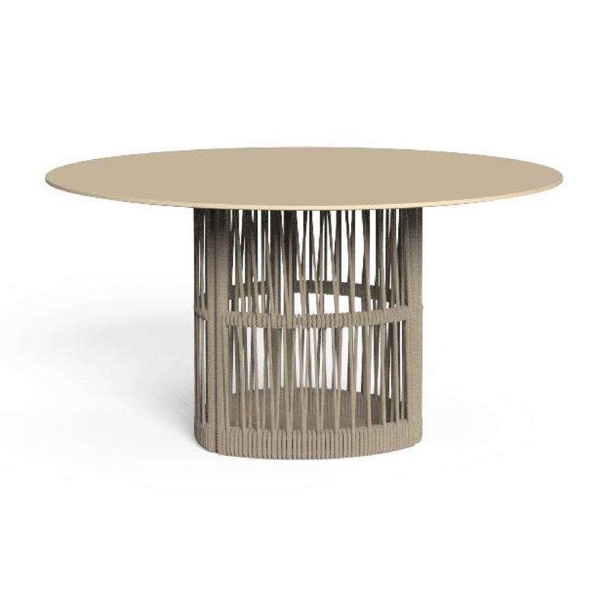 Rope Round Outdoor Dining Table | Talenti Cliff | Italianfurniture.com