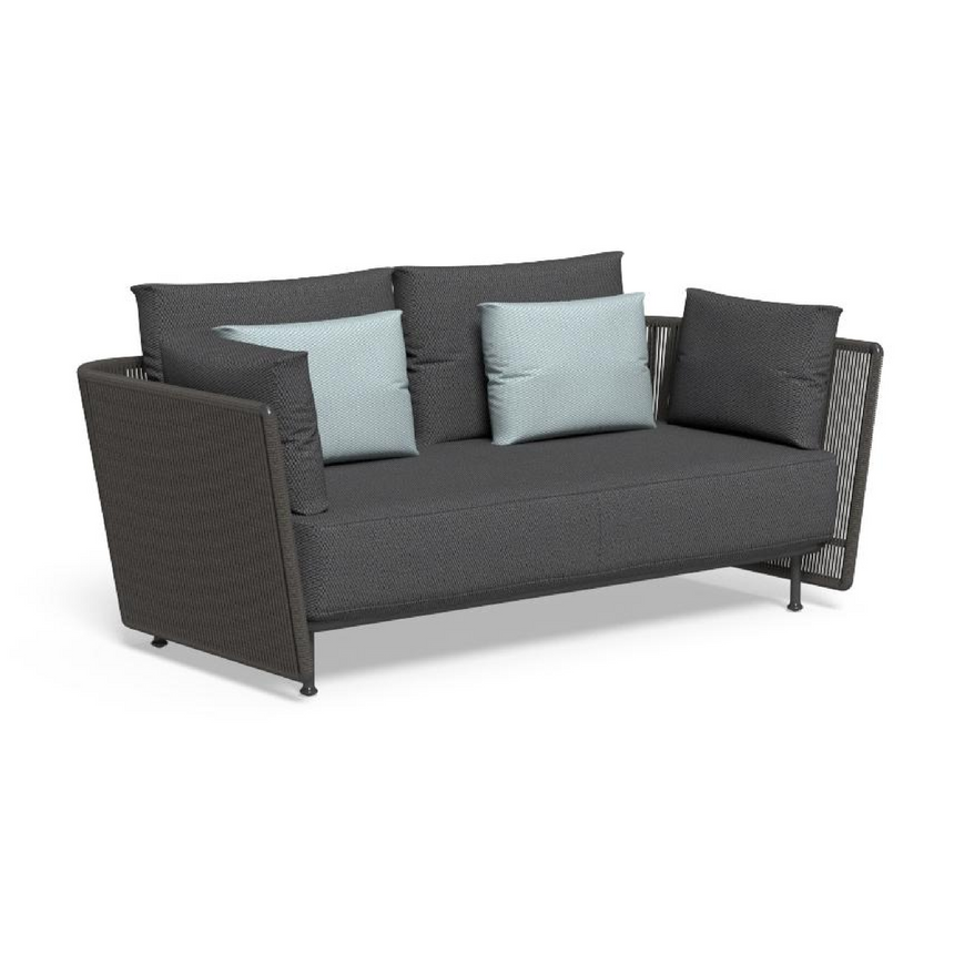 Nautical Rope 2-Seater Outdoor Sofa | Talenti Coral | Italianfurniture.com