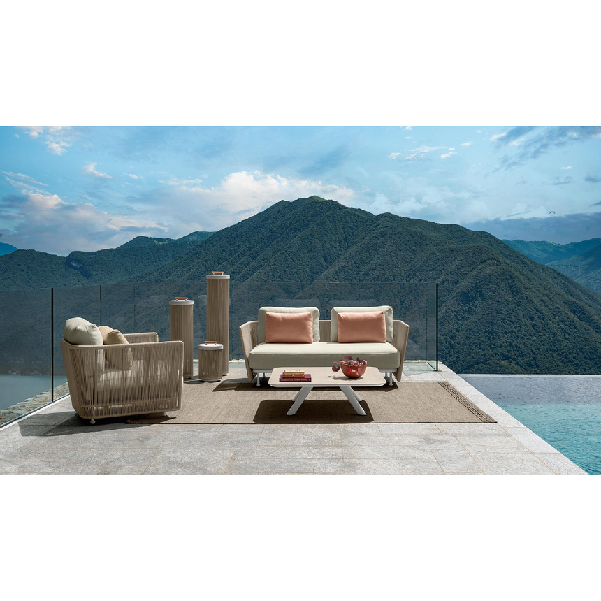 Rope Outdoor Column Floor lamp | Talenti Coral | Italianfurniture.com