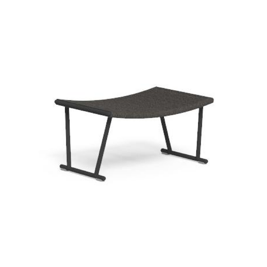 Nautical Rope Outdoor Ottoman | Talenti Coral | Italianfurniture.com