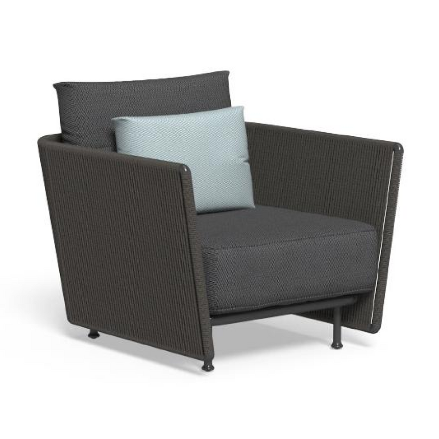 Nautical Rope Outdoor Armchair | Talenti Coral | Italianfurniture.com