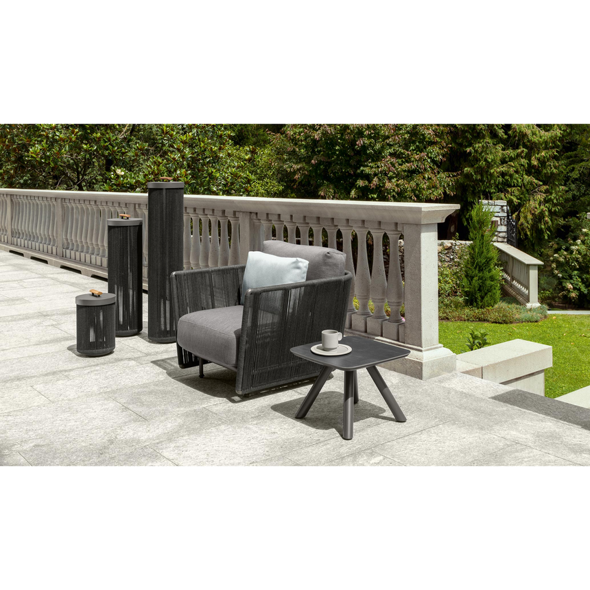 Nautical Rope Outdoor Armchair | Talenti Coral | Italianfurniture.com