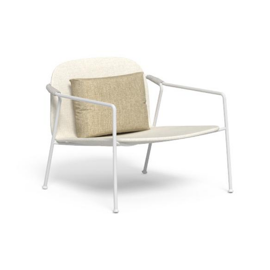 Fabric Outdoor Lounge Armchair | Talenti Coral | Italianfurniture.com
