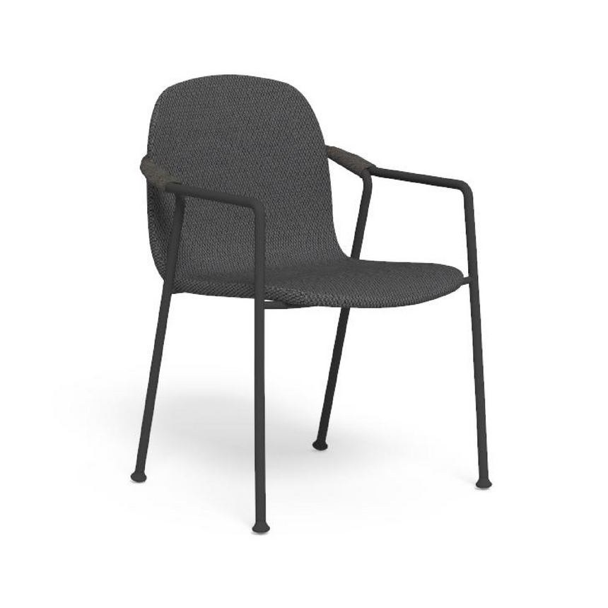 Fabric Outdoor Dining Armchair | Talenti Coral | Italianfurniture.com