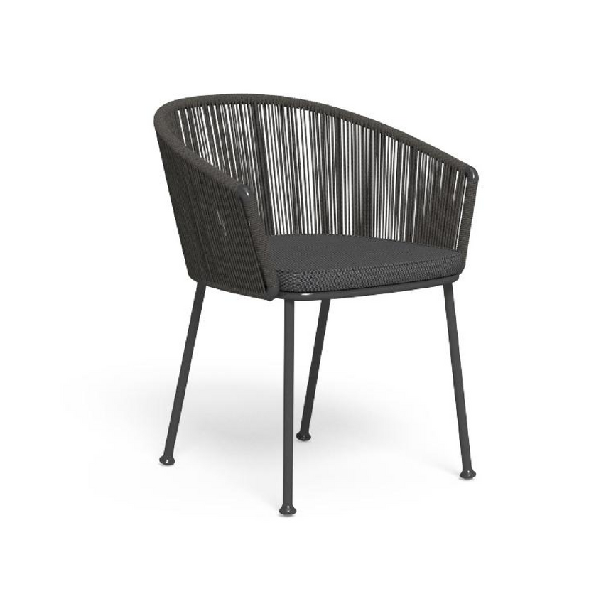 Nautical Rope Outdoor Dining Chair | Talenti Coral | Italianfurniture.com