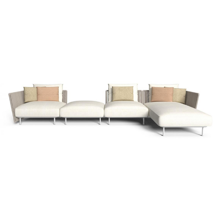 Rope Modern Outdoor Modular Sofa | Talenti Coral | Italianfurniture.com