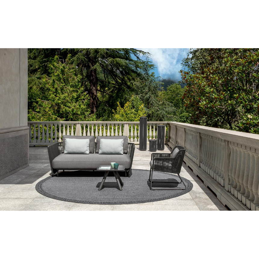 Splayed Leg Outdoor Coffe Table | Talenti Coral | Italianfurniture.com