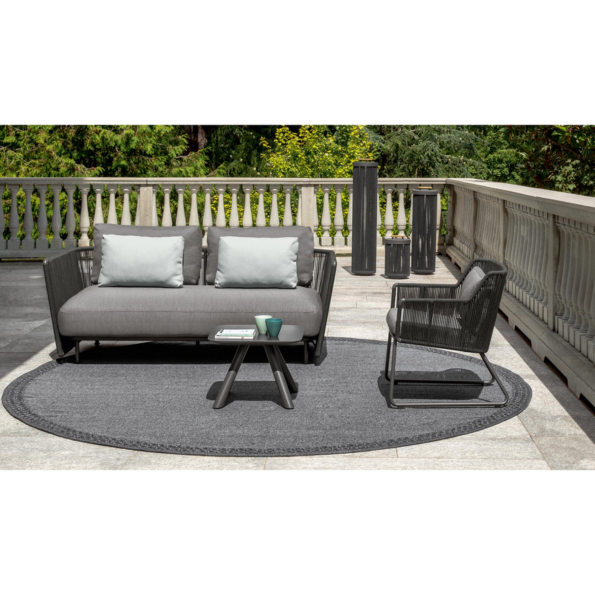 Splayed Leg Outdoor Coffe Table | Talenti Coral | Italianfurniture.com