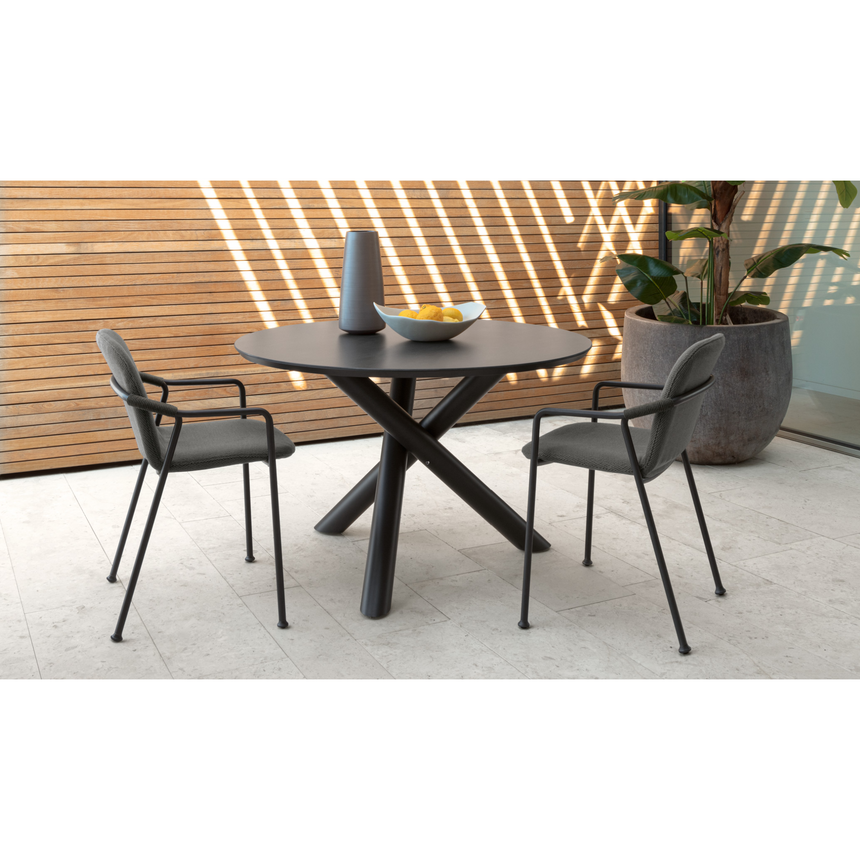 Ceramic Square Outdoor Dining Table | Talenti Coral | Italianfurniture.com