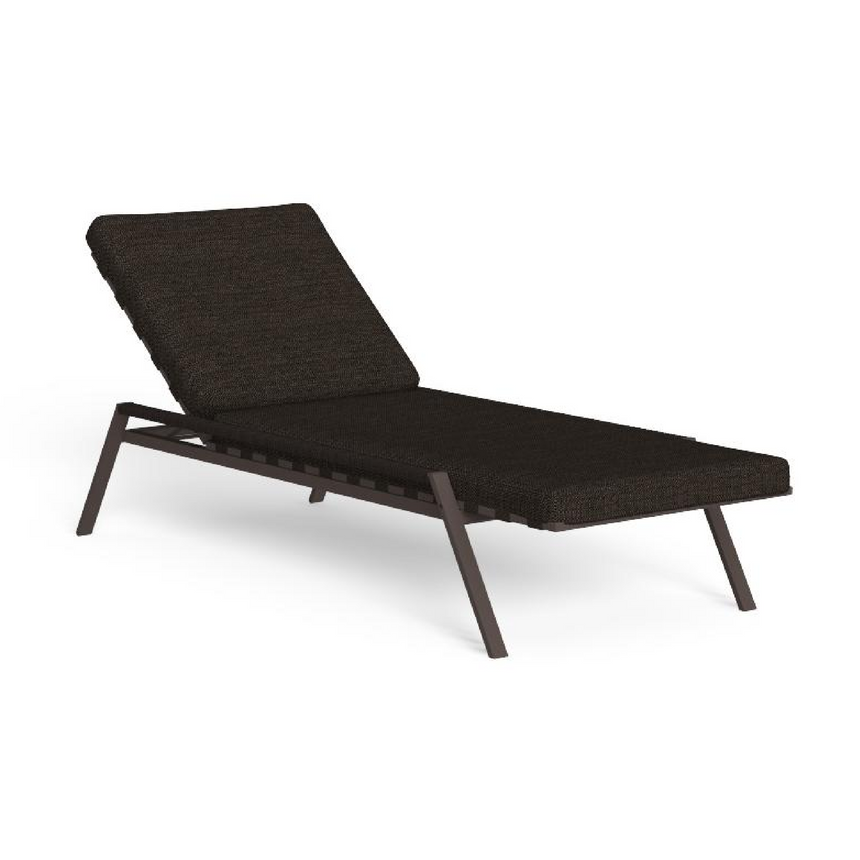 Padded Reclining Sun Lounger | Talenti Cottage | Italianfurniture.com