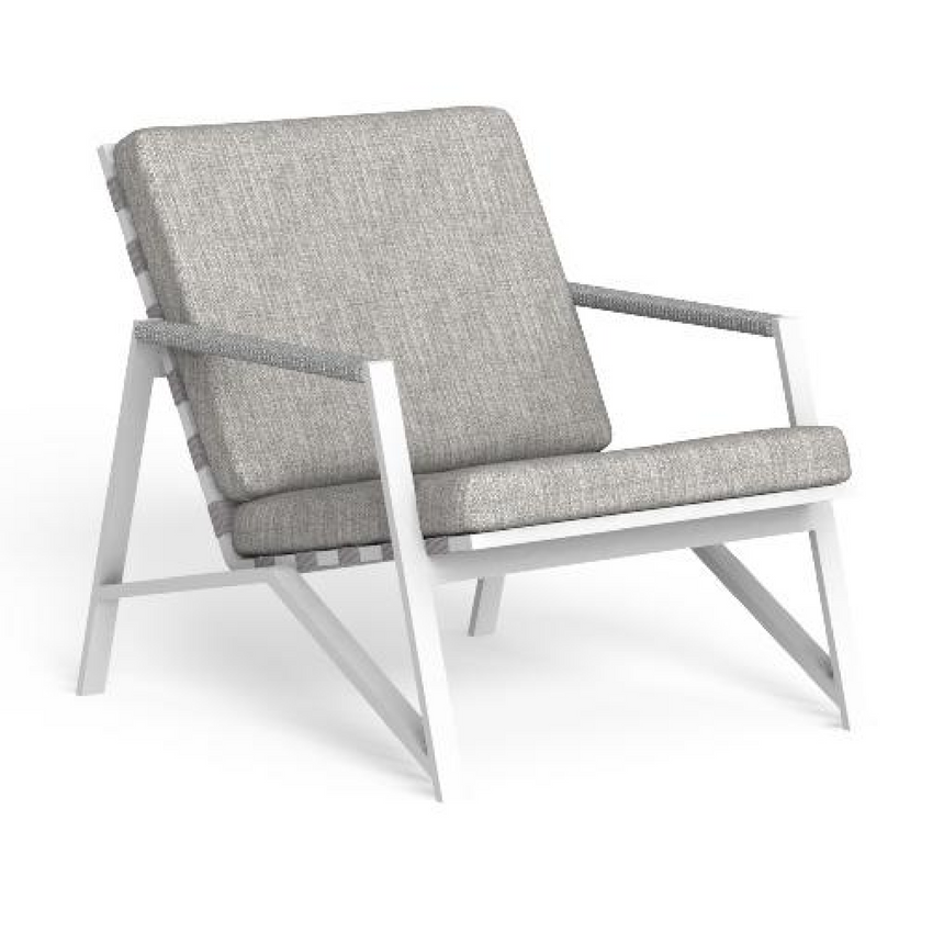 Padded Outdoor Living Armchair | Talenti Cottage | Italianfurniture.com