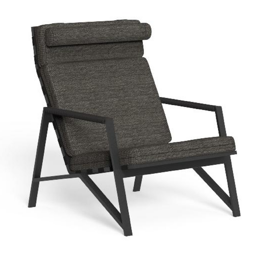 Padded Outdoor Lounge Armchair | Talenti Cottage | Italianfurniture.com