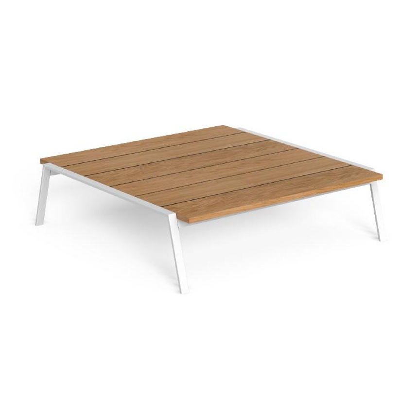 Iroko Wood Outdoor Coffee Table | Talenti Cottage | Italianfurniture.com