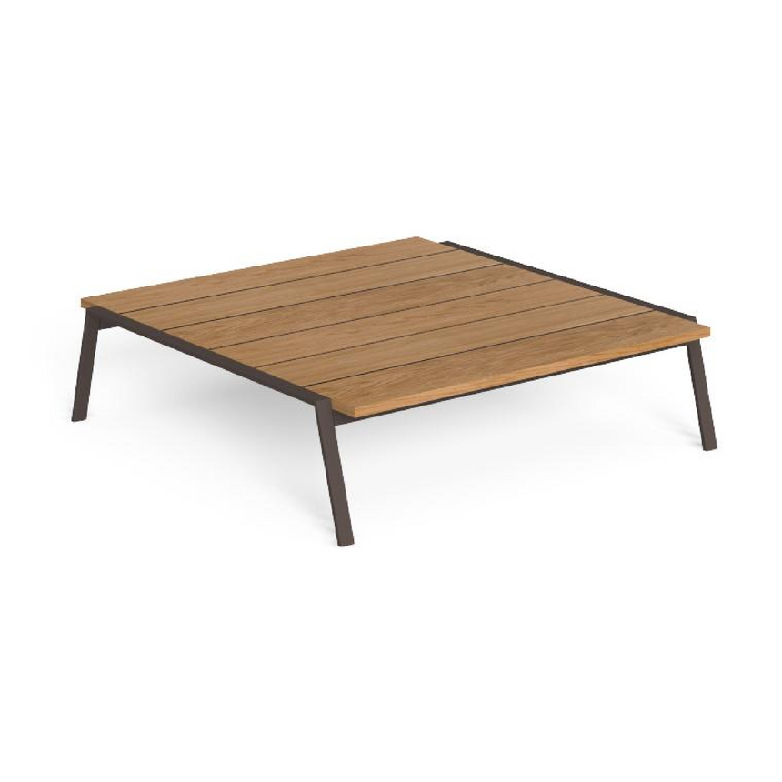 Iroko Wood Outdoor Coffee Table | Talenti Cottage | Italianfurniture.com