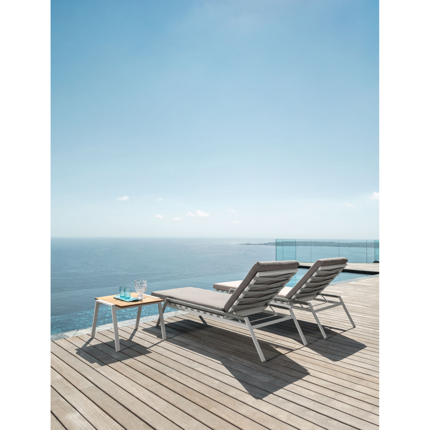 Iroko Wood Outdoor Coffee Table | Talenti Cottage | Italianfurniture.com