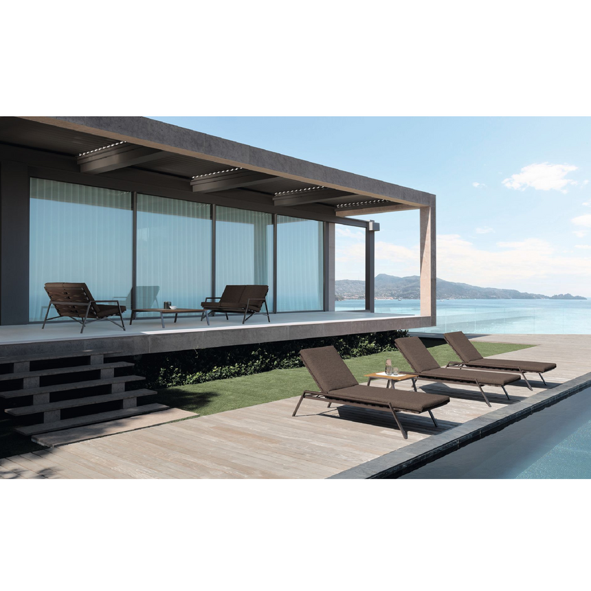 Iroko Wood Outdoor Coffee Table | Talenti Cottage | Italianfurniture.com