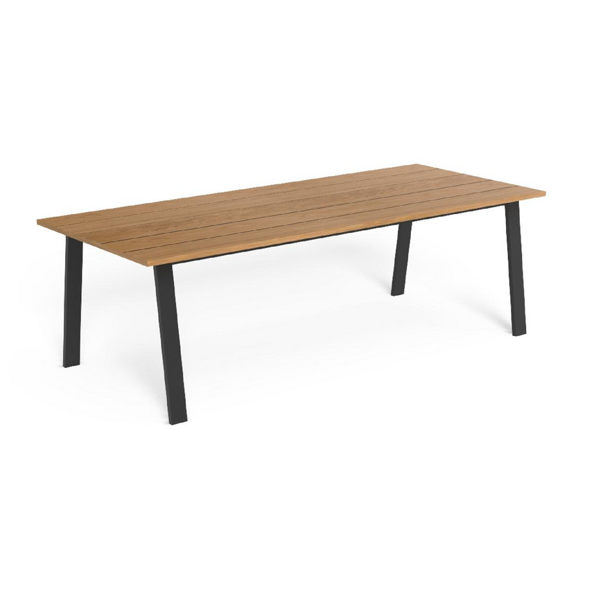 Iroko Wood Outdoor Dining Table | Talenti Cottage | Italianfurniture.com