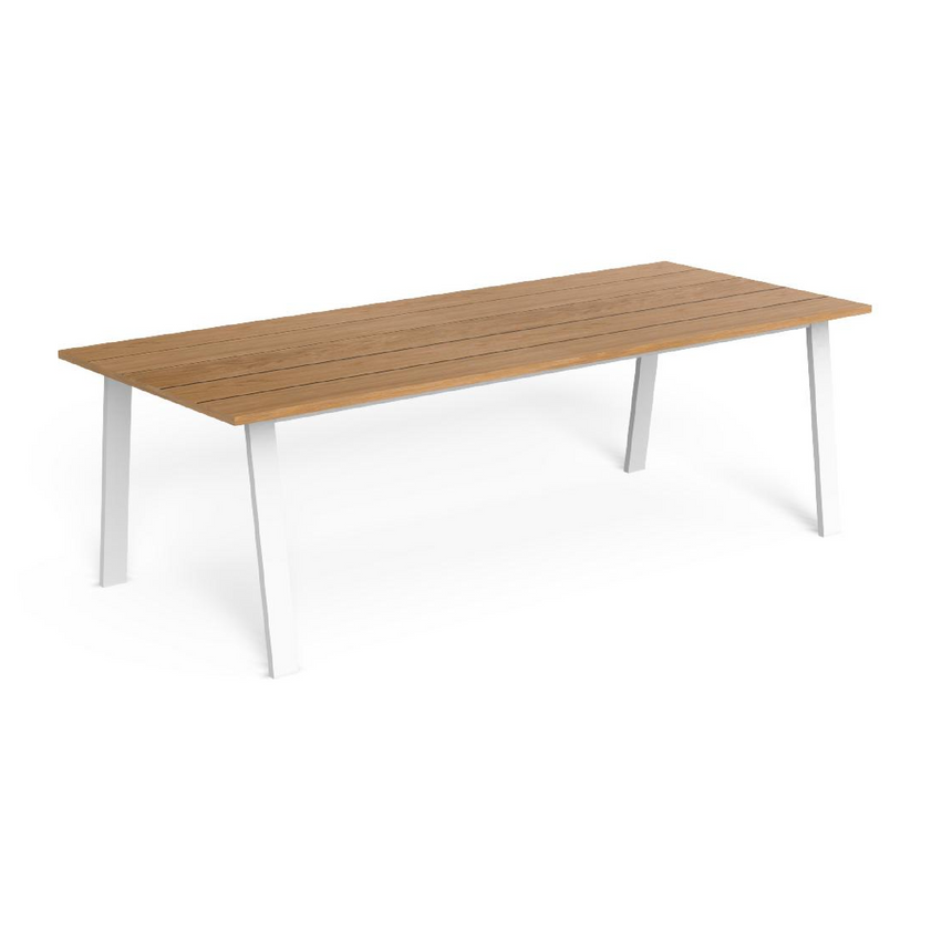 Iroko Wood Outdoor Dining Table | Talenti Cottage | Italianfurniture.com