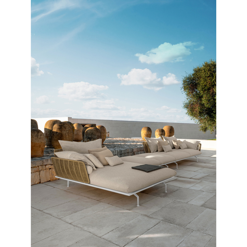 Aluminum Outdoor Bench | Talenti Cruise | Italianfurniture.com