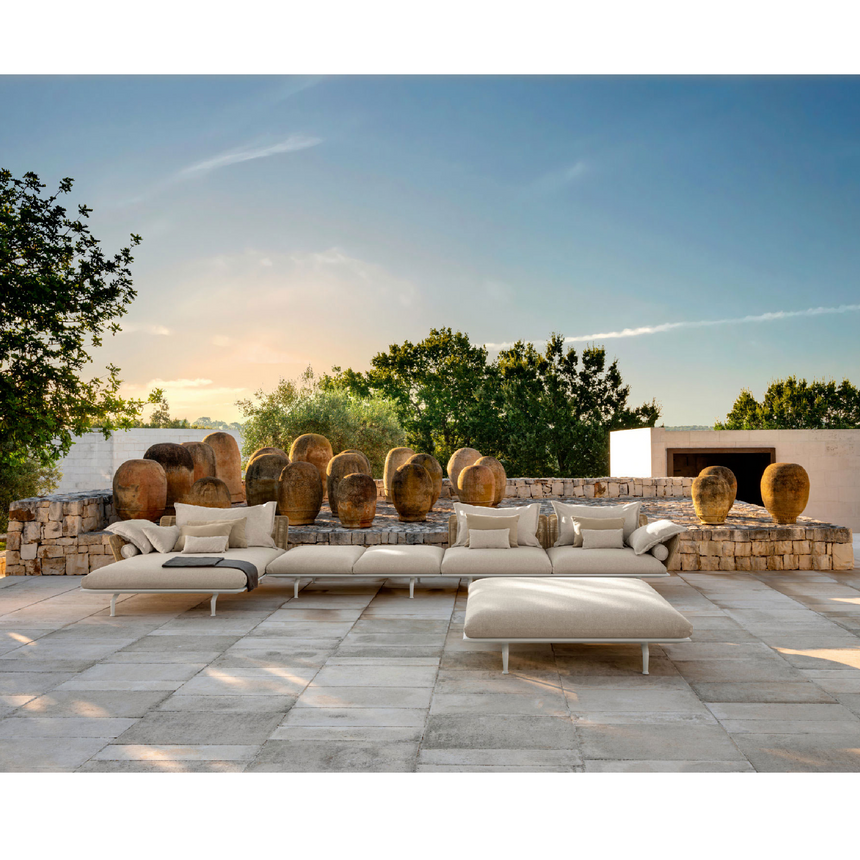 Aluminum Outdoor Bench | Talenti Cruise | Italianfurniture.com