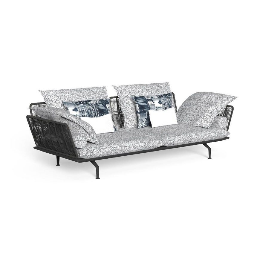 Aluminum Outdoor 3-Seater Sofa | Talenti Cruise | Italianfurniture.com