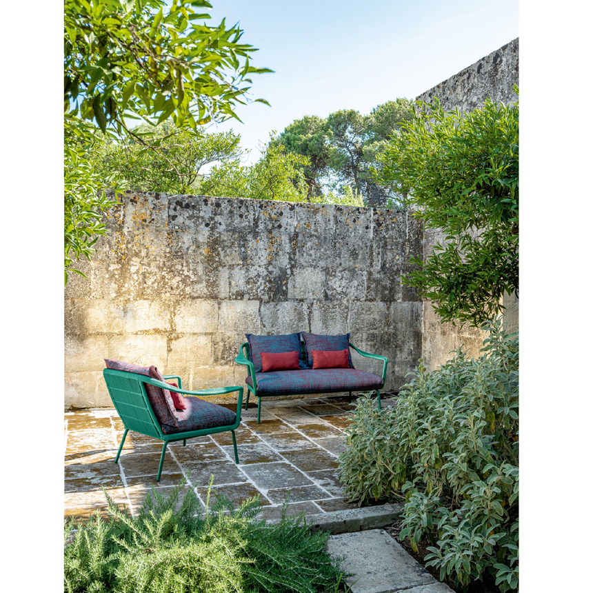 Aluminum Outdoor Loveseat | Talenti Cruise | Italianfurniture.com