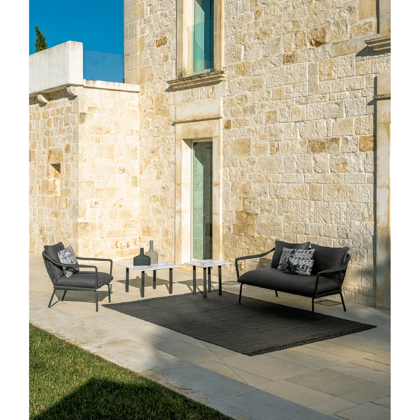 Aluminum Outdoor Loveseat | Talenti Cruise | Italianfurniture.com