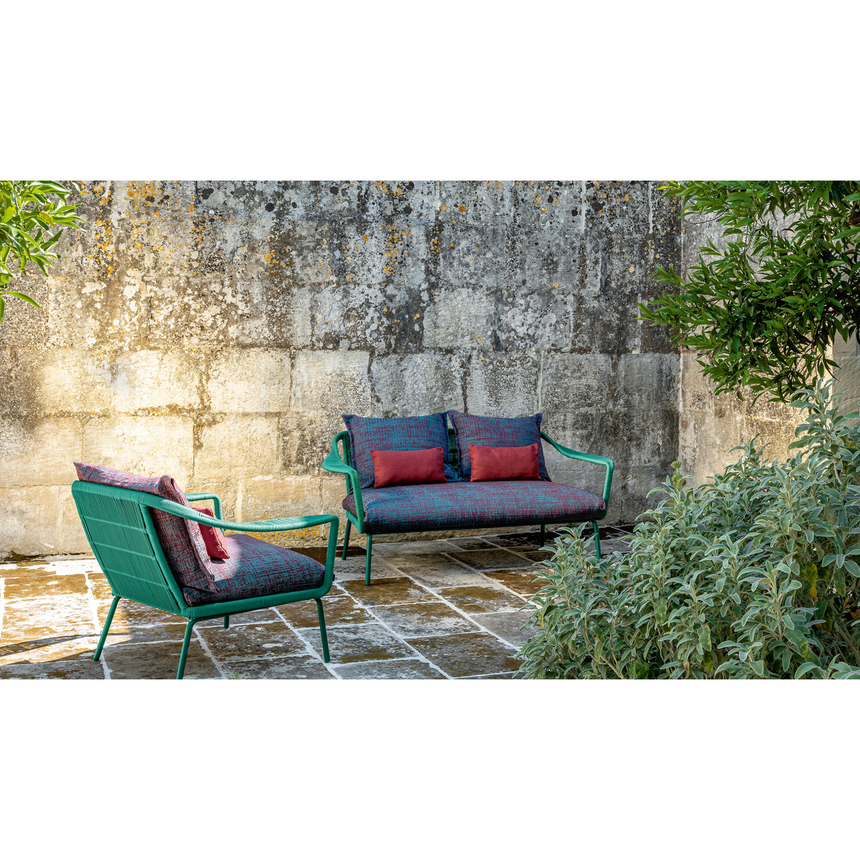 Aluminum Outdoor Loveseat | Talenti Cruise | Italianfurniture.com