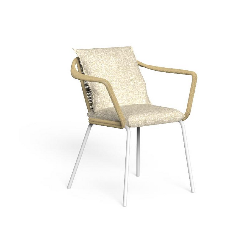 Aluminum Outdoor Dining Armchair | Talenti Cruise | Italianfurniture.com