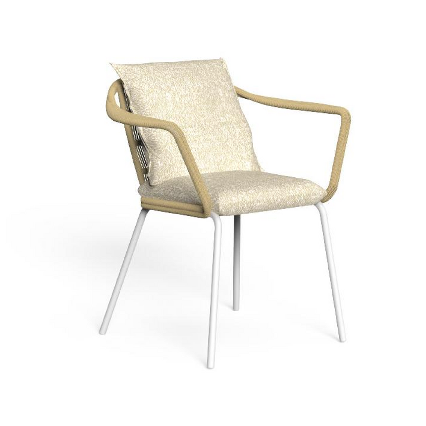 Aluminum Outdoor Dining Armchair | Talenti Cruise | Italianfurniture.com