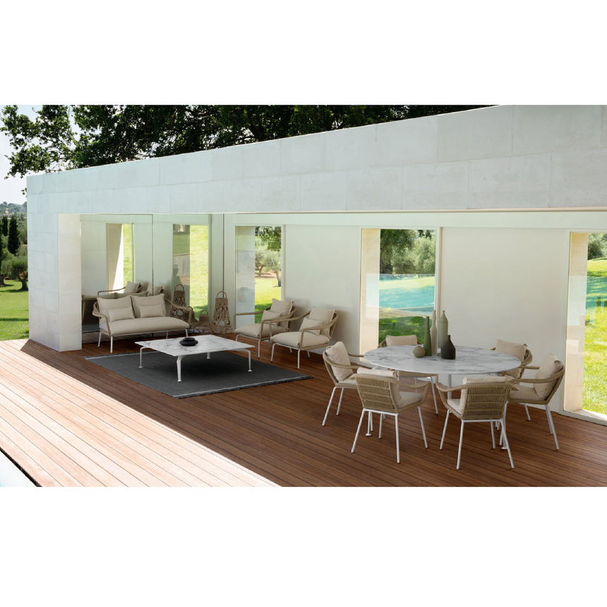 Aluminum Outdoor Dining Armchair | Talenti Cruise | Italianfurniture.com