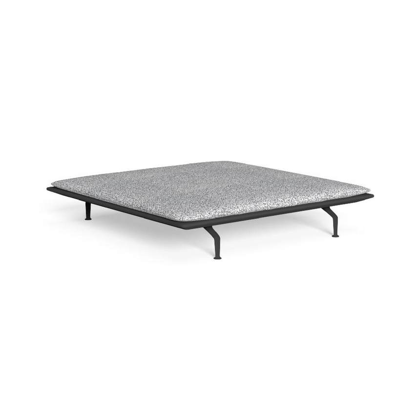 Aluminum Outdoor Square Ottoman | Talenti Cruise | Italianfurniture.com