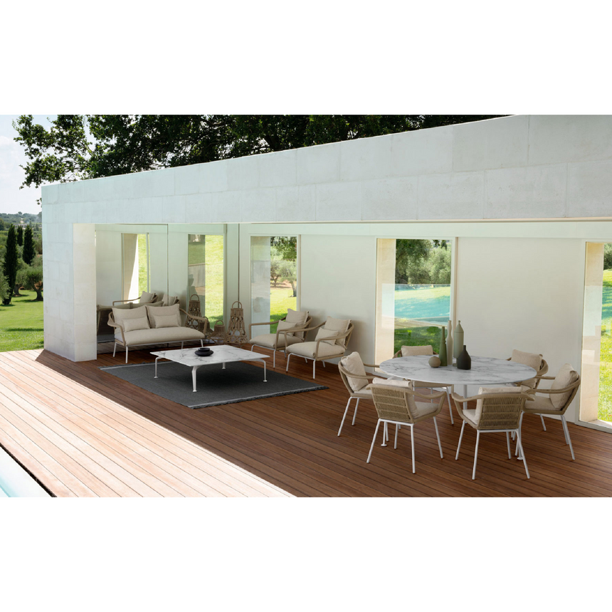 Aluminum Modern Outdoor Coffee Table | Talenti Cruise