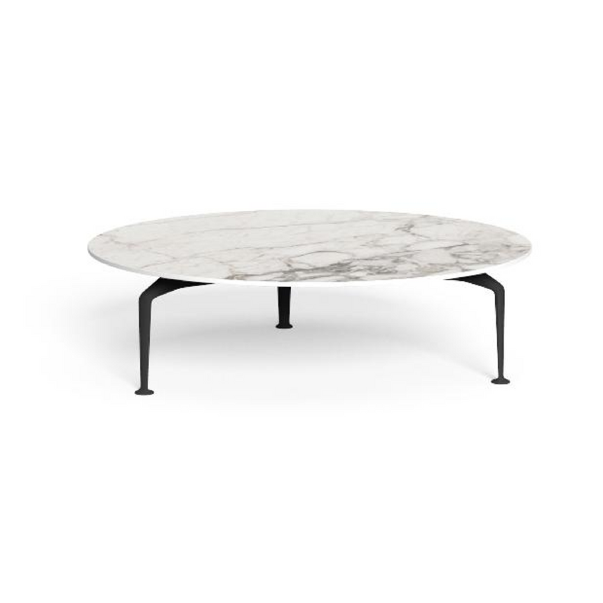 Aluminum Round Outdoor Coffee Table | Talenti Cruise | Italianfurniture.com