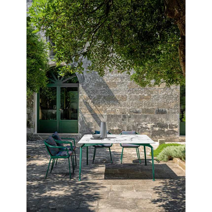 Aluminum Outdoor Dining Table | Talenti Cruise | Italianfurniture.com