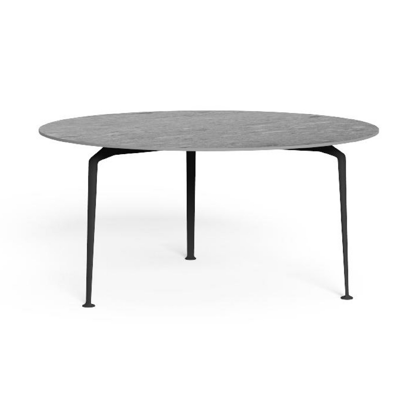 Aluminum Round Outdoor Dining Table | Talenti Cruise | Italianfurniture.com