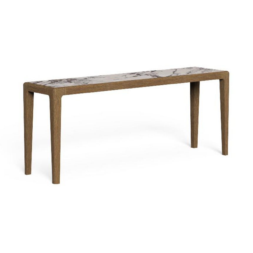 Teak Outdoor Console Table | Talenti Cruise | Italianfurniture.com