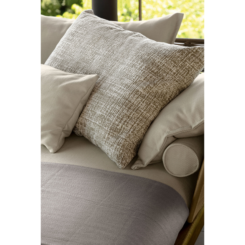 Padded Teak Outdoor Modular Sofa | Talenti Cruise | ITALIANFURNITURE.COM