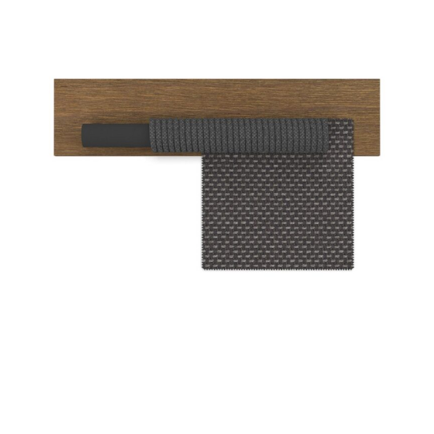 Padded Teak Outdoor Living Armchair | Talenti Cruise | Italianfurniture.com