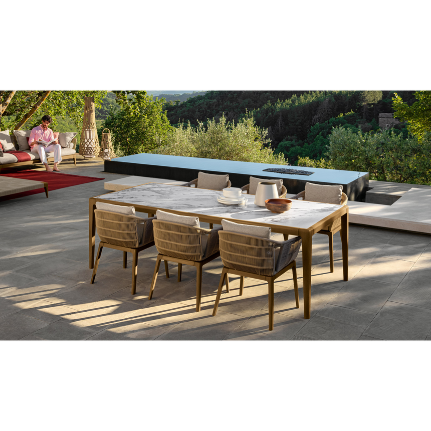 Teak Outdoor Dining Chair | Talenti Cruise | Italianfurniture.com
