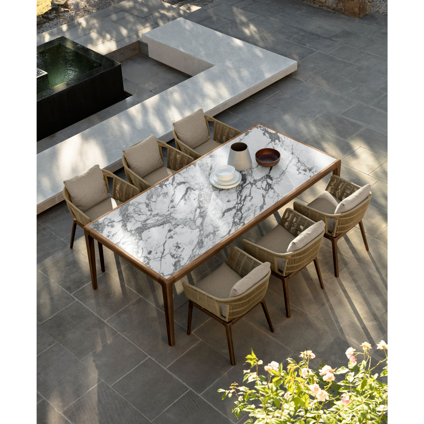 Teak Outdoor Dining Chair | Talenti Cruise | Italianfurniture.com