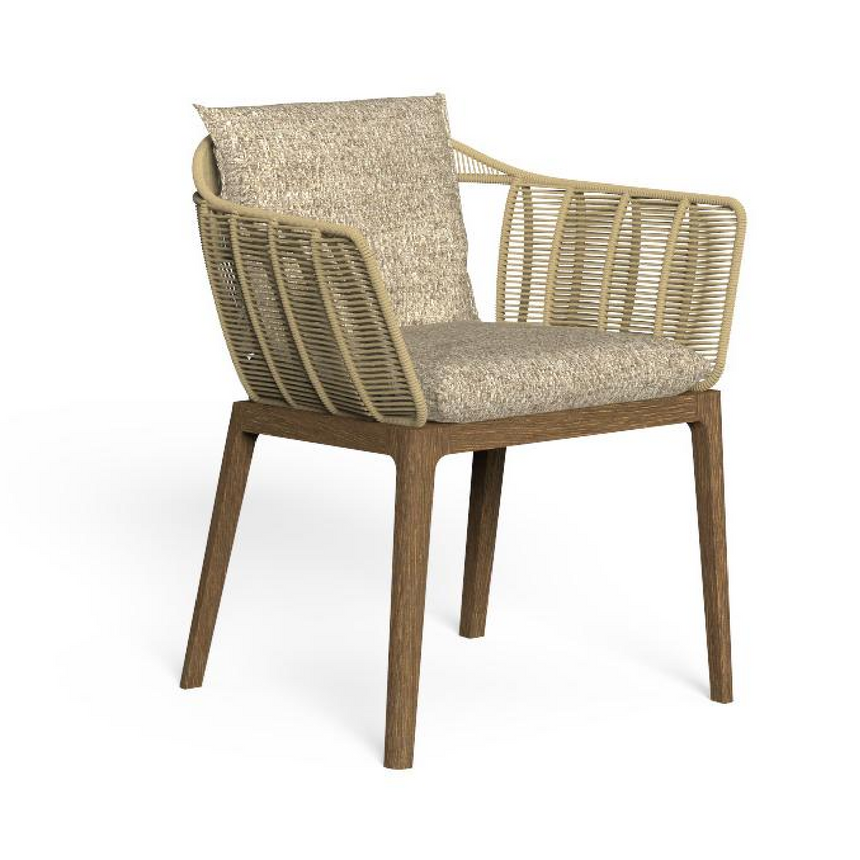 Teak Outdoor Dining Chair | Talenti Cruise | Italianfurniture.com