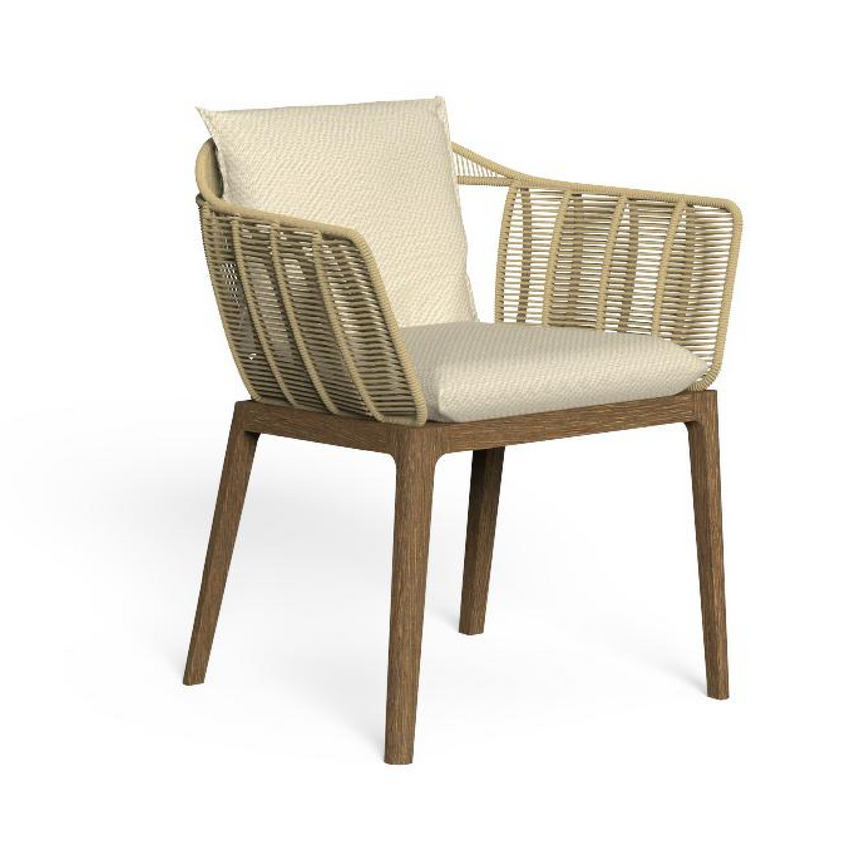 Teak Outdoor Dining Chair | Talenti Cruise | Italianfurniture.com