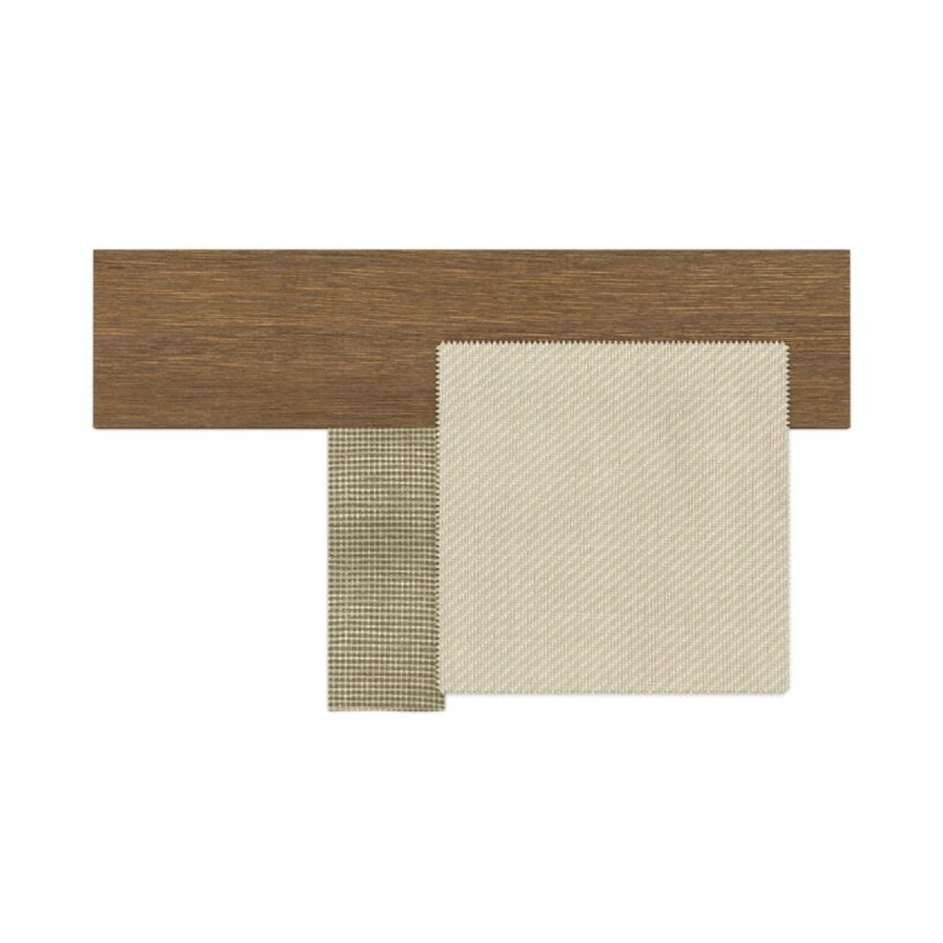 Padded Teak Outdoor Ottoman | Talenti Cruise | Italianfurniture.com