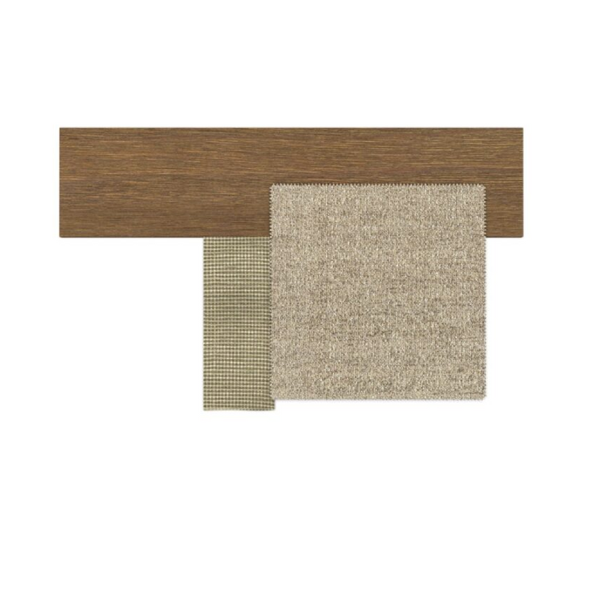 Padded Teak Outdoor Ottoman | Talenti Cruise | Italianfurniture.com