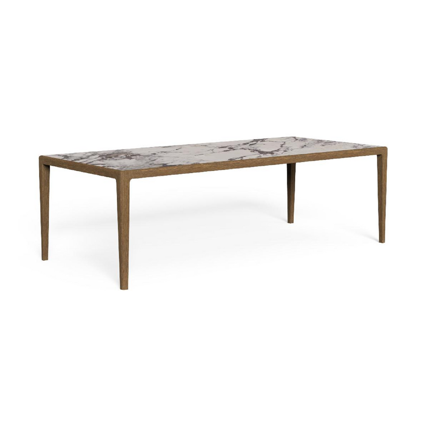 Teak Outdoor Dining Table | Talenti Cruise | Italianfurniture.com