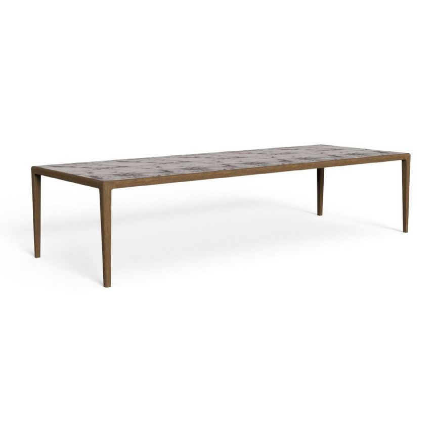 Teak Outdoor Dining Table | Talenti Cruise | Italianfurniture.com